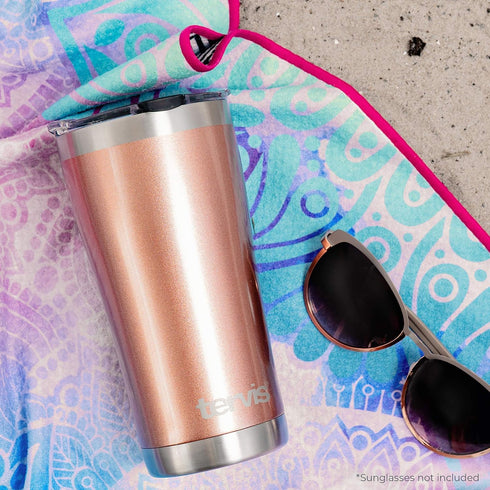 Tervis Best Mom Ever Yellow Floral Insulated Tumbler Travel Cup, Keeps Drinks Cold & Hot, 20oz Legacy