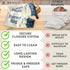 2 Pack Reusable Bread Bags - Perfect To Store Homemade Sourdough Loaf Breads - Special Double-Lock for Longer Freshness