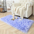 2 4 Noahas Luxury Fluffy Rugs Bedroom Furry Carpet Bedside Faux Fur Sheepskin Area Rugs Children Play Princess Room