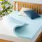 Best Price Mattress 1.5 Inch Ventilated Memory Foam Mattress Topper, Cooling Gel Infusion, CertiPUR-US Certified, Twin