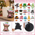 Otoolling Countertop 15 Set Holiday Interchangeable Paper Towel Holder Highland Cattle Metal Stand Towels Paper Holder