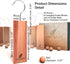 Cedar Blocks for Clothes Storage, 25 pcs Including 15 Hang-ups and 10 Balls, Aromatic Cedar for Closet and Drawers