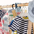 Baby Boy Closet Organizer Dividers for Newborn to 4T Clothes, 4" x 6" Size Dividers for Nursery