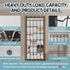 Kotkn 30 Closet Over the Door Shoe Organizer with Breathable Mesh Pockets - Large Capacity Storage for Men & Women