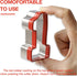 3Pcs Number One Cookie Cutters 5", 4", 3", Heavy Duty Food-Grade Stainless Steel Cookie Cutter Set, Coated with Soft PVC