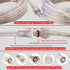 Areful 16ft 360 Red LED Lights, Rope Lights, Flexible and Connectable Strip Lighting, Waterproof for Indoor Outdoor