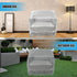 Plastic Furniture Chair Covers for Moving, Extra Large Heavy Duty Waterproof Protectors for Armchair & Recliner