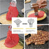 2 (N-09) Electric Meat Tenderizer Tool,Cordless Meat Tenderizer Machine with Stainless Steel Meat Mallet,Kitchen