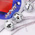 12 Pcs Silver Disco Mirror Balls for Party Decoration, Christmas Tree Ornaments (4CM)