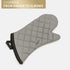 ARCLIBER Oven Mitts - 1 Pair of Terry Cloth Lining Heat Resistant Kitchen Gloves, 15 Inch