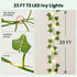 23 73 HEYFUNi Fake Ivy Vines with Lights, Ft Led Artificial Greenery Garland with Fairy Lights USB/Battery Operated