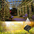 lychee Solar Rope Lights Outdoor, 16.5ft 50LED Waterproof Solar Power String, Ideal for Home Garden Party Wedding