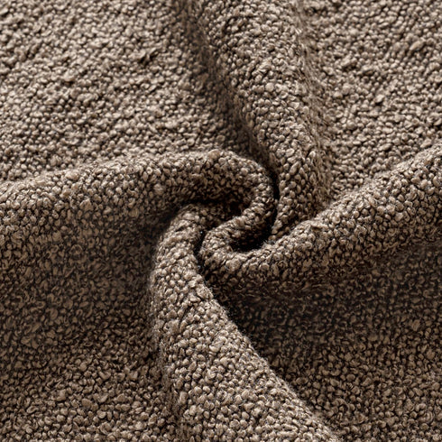Pack 1 Decor,36x14 Inch MIULEE Textured Boucle Throw Pillow Cover Dark Brown Accent Solid Lumbar Pillow Case Decorative