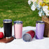 MEWAY 20oz Double Wall Vacuum Insulated Travel Mug, Stainless Steel Tumbler with Lid and Straw, Black