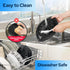 3 10'' Layer Pro Chicken Shredder with Removable Tray, Meat Claws, Brush - Chicken Breast Shredder Tool Twist, Meat