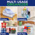 Pantry Organizers and Storage Bins, Stackable Clear Bins for Kitchen and Freezer, Multi-Purpose Kitchen Storage Bins -