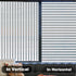 Coavas Window Privacy Film: Frosted Glass Decorative Window Clings, Opaque Static Cling, Heat Insulation, Sun Blocking