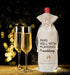 Wine Bag Wedding Gift for Mr and Mrs - Engagement Gift J14