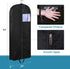 KIMBORA 3 Pack 43" Suit Bags for Closet Storage and Travel, Gusseted Hanging Garment Bags for Clothes & Jackets
