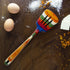 Totally Bamboo Baltique Marrakesh Collection, 12-1/2" Wooden Slotted Spatula, Safe for Nonstick Cooking