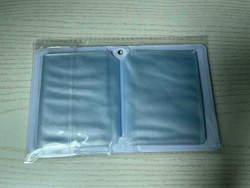 3 Inch Mini Photo Album for Fujifilm Instax Camera, Kpop Photocard Binder, 40 Pockets (Blue)