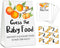 Guess the Baby Food Party Games, Baby Shower Game Set, 1 Standing