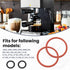 O-Ring Gasket Seal Set, Drainage Valve Brew/Security Tool Compatible with Jura Coffee Machines