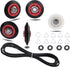 Dryer Repair Kit Drum Roller Idler Pulley Belt for Maytag 3000 Series MEDE500VW1 MEDE300VW1 MEDC215EW1