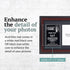 Creative Picture Frames 2 Opening Mahogany Frame with Glass for 5x7 Inch Photos, Includes 10x12-Inch Black Mat