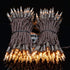 YULETIME Clear Christmas Lights with Brown Wire, 66 Feet 200 Count, Pack of 2 Sets 33 Ft Mini Light Set