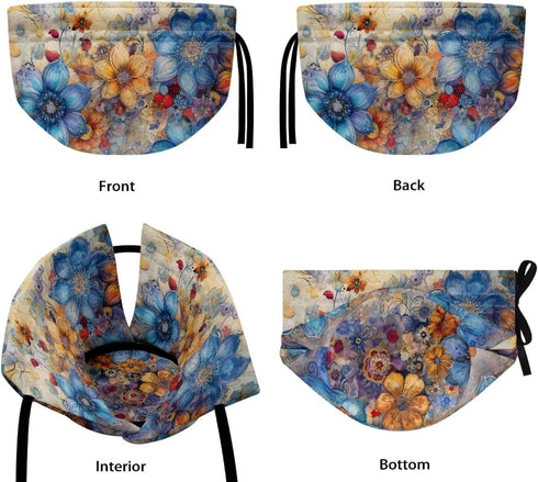 Hippie Floral Tea Pots Cosy Cotton Kettle Dust Cover, Insulated Breakfast Pot Cover for Kitchen Tea Cozies