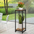 31.5'' Lilybud--lily Plant Stand Indoor, Tall Wood Plant Stands Heavy Duty Pedestal Stand for Indoor Outdoor, Modern