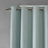 Grommet 50x54, Sun Smart Maya Blackout Curtain Patio Single Window, Textured Heatherd Print, Top Living Room Decor