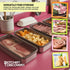 Packaging Kitchen Discovery Stay Fresh Bacon Keeper for Refrigerator Preserves Freshness and Prevents Spoilage No Mess