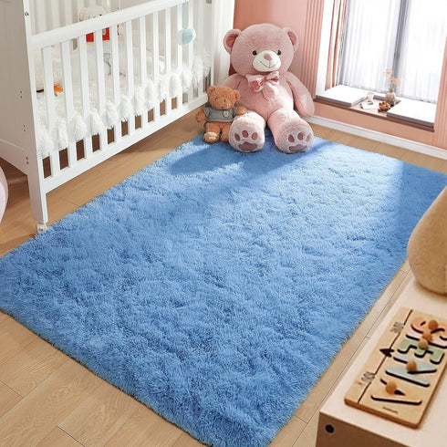 5.3x7.5 LOCHAS Ultra Soft Indoor Modern Area Rugs Fluffy Living Room Carpets for Children Bedroom Home Decor Nursery