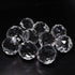 30MM Pack 10pc (30mm) Clear Glass Crystal Prism Pendat Suncatcher Chandelier Parts Lamp Light Pendants Balls Drops