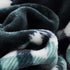 63x87, Tache Forest Green Farmhouse Super Soft Micro Fleece Plaid Patchwork Plush Lightweight Dual-Sided Decorative