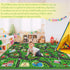 4x6 Tinideya Kids Playmat Rug ft, Non-Slip Rubber Backing Traffic Road Playmat, Cars Play Mat for Toddler Children