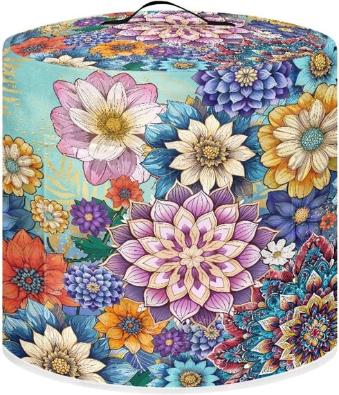 Insulated Pressure Cooker Appliance Cover: 8 Qt Dust Cover with Pocket for Spoon, Air Fryer, and Rice Cooker