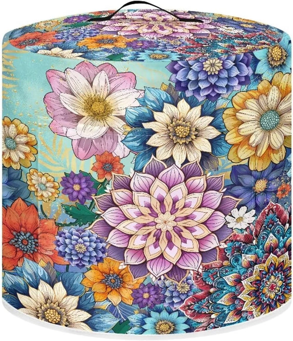 Insulated Pressure Cooker Appliance Cover: 8 Qt Dust Cover with Pocket for Spoon, Air Fryer, and Rice Cooker