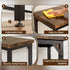 Tujurich 29.5" 9.4" 29.5" Narrow Entryway Console Table & Sofa Side Table - Industrial Hallway Table for Small Spaces