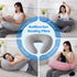 QUEEN ROSE Reading Pillow, Gaming Pillow for Lap, Sitting in Bed or Sofa, Extra Arm Rest for Reading, Playing