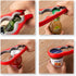 Astofli 5 Pack Jar Opener for Seniors with Arthritis, Easy Twist Lid Opener with 2 Rubber Jar Grippers, Multi Can