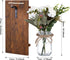 Set Lightess Wall Decor Mason Jar Sconces with Remote Control, Rustic Home Decor LED Fairy Lights with White Rose