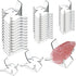 Rock Display Stand, 36 PCS Acrylic Holder for Small Items: Crystal, Rock Painting, Geodes, Mineral, Agate, Fossil,