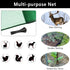 5x100ft Deer Fence Netting, Plastic Mesh Fence Heavy Duty Garden Fence Animal Barrier Garden Netting for Plants Fruit