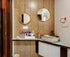 Spiretro Hair Tools Organizer, Wood White Holder for Blow Dryer, Straightener, Curling Wand, Vanity & Bathroom Storage
