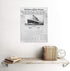 Newspaper Front Sheet Page Titanic Disaster 1912 Times Despatch Unframed Wall Art Print for Home Decor