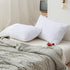 BEDSUM Microfiber King Pillowcases Set of 2 - Soft Wrinkle Resistant Easy Care Pillow Cases with Envelope Closure,