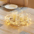 Tomanwai 6FT 48 Lighted Birch Garland LED Battery Operated with Timer for Christmas Fireplace Mantle Table Decoration